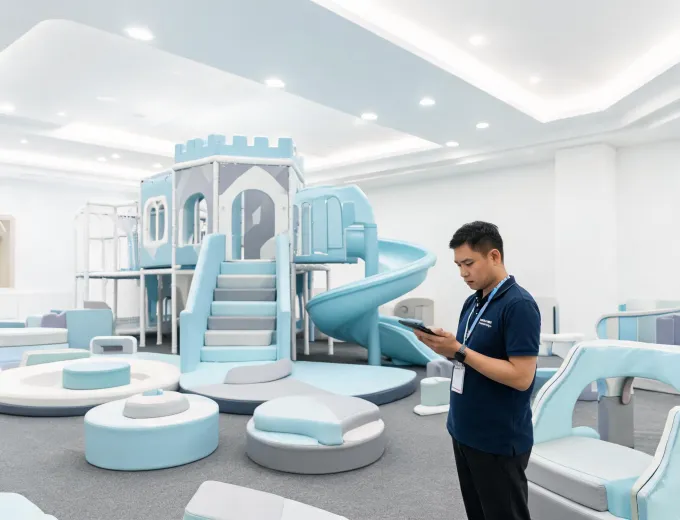 Indoor playground installation
